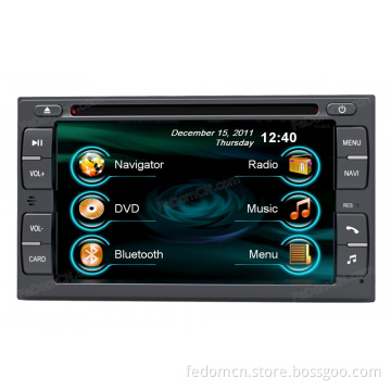 6.2 Inch TFT LCD Touch Screen Car DVD GPS Navigation System for Nissan Universal with Bluetooth+Radio+iPod+Video